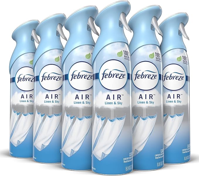 Febreze Odor-Eliminating Air Freshener, Linen & Sky, 8.8 fl oz by Febreze