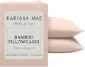 Karissa Mae Cooling Bamboo Viscose King Size Pillowcase Set | 100% FSC by KARISSAMAE