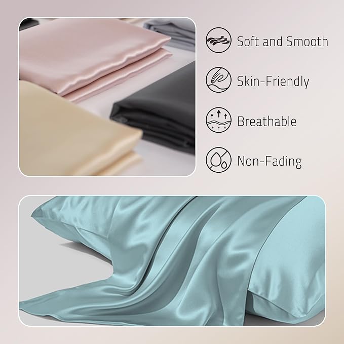 Gabire Mulberry Silk Pillowcase - Image 2