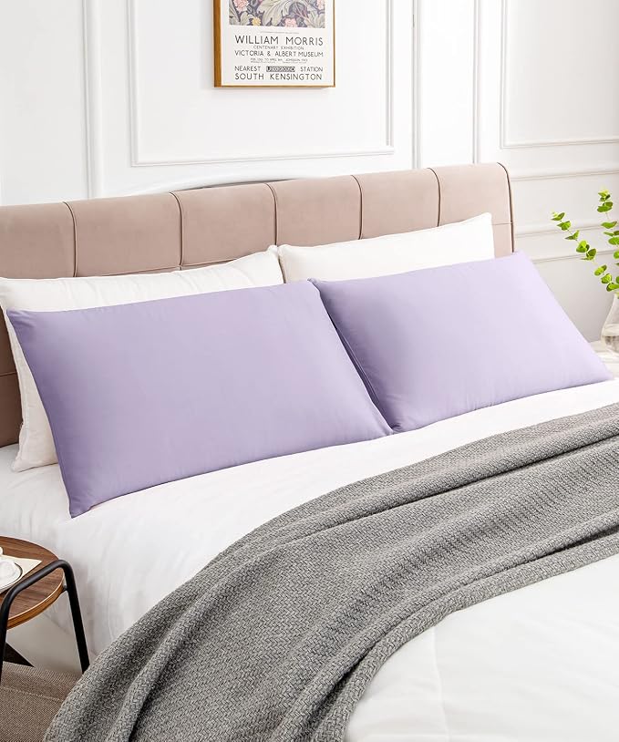 Warmstar Cotton Pillow Cases Standard Size Set of 2, 600 Thread Count - Image 2