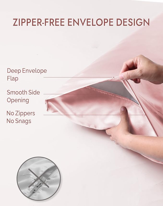 SilkSilky 100% Mulberry Silk Pillowcase - Image 6