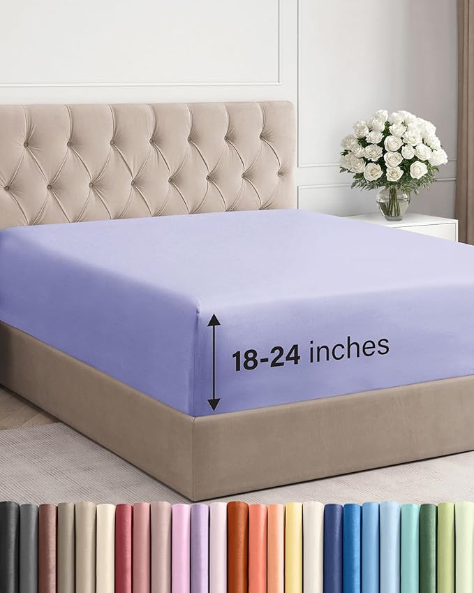 Extra Deep Queen Fitted Sheet by CGKUnlimited