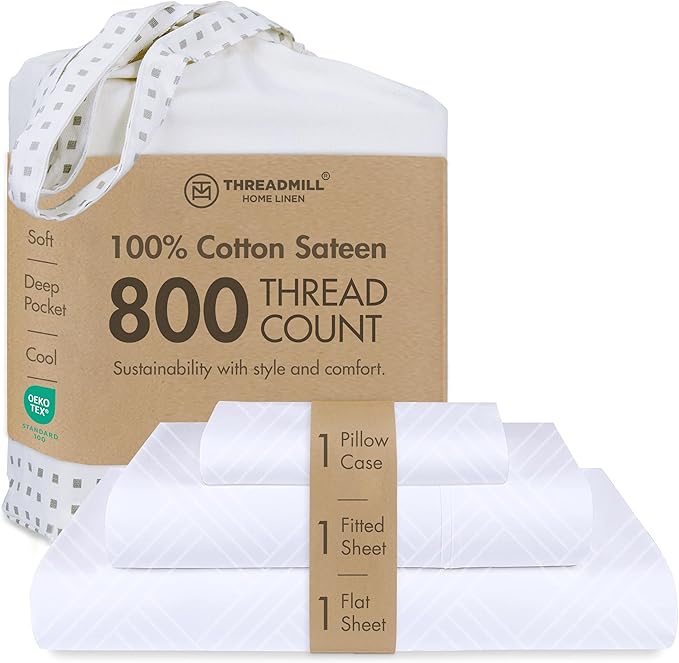 Threadmill Twin Bed-Sheets by ThreadmillHomeLinen
