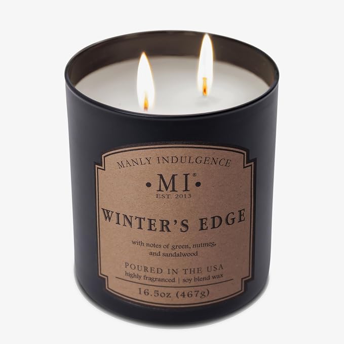 Manly Indulgence Winters Edge Scented Candles - Image 3