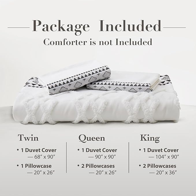 Oli Anderson Boho Duvet Cover Set King Size, Durable and Super Soft Duvet Covers - Image 5