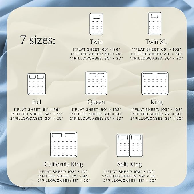 LuxClub 4 PC Queen Sheet Set, Breathable Luxury Bed Sheets, Deep Pockets 18" - Image 4