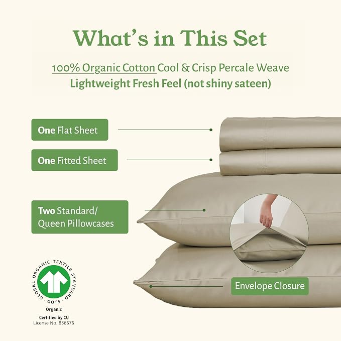 California Design Den Sheets Queen Size Bed Set - Image 4