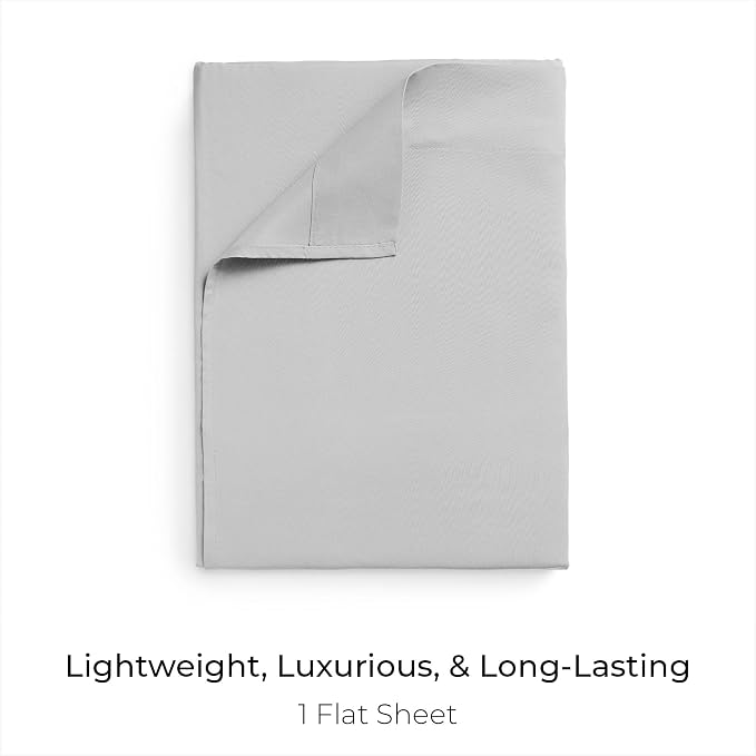 Mellanni California King Size Flat Sheet - Image 2