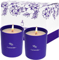 TranquilBliss Lavender Candles for Home Scented, 8 oz Scented Candles Present by Unknown