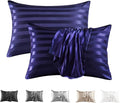 MR&HM Satin Pillowcase for Hair and Skin, Silk Satin Pillowcase 2 Pack by MRHM
