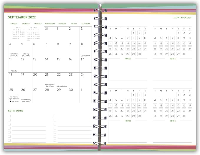 Goal Getter 2023 Weekly and Monthly Planner, 16-Month Lifestyle Planner: - Image 2