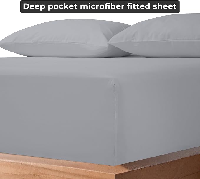 Royale Linens Fitted Sheet Queen - Image 6