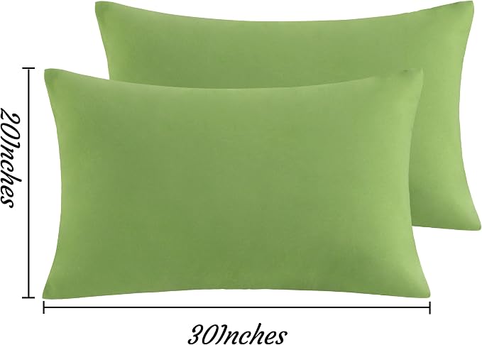 NTBAY Queen Pillow Cases Set of 2, 2 Pack Brushed Microfiber 20x30 Pillow Cases - Image 6