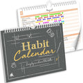 Clever Fox Habit Tracker Calendar – Inspirational Goal Tracker and Habit by CleverFox