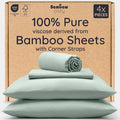 Bambaw King Sheets Set 4pcs – 100% Viscose Derived from Bamboo Sheets King Size by Bambaw
