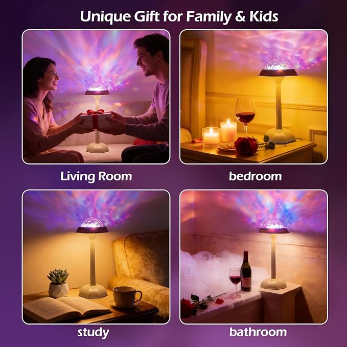 Rechargeable Shower Light, Waterproof Bathroom Lamp - Image 8