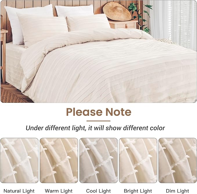 NEXHOME PRO Twin Duvet Cover, Soft and Lightweight 100% Washed Microfiber - Image 8
