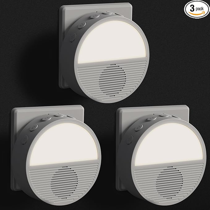 Sunset Scene White Noise Sound Machine, Wall Plug in White Noise Machine by GorgeousHome-IlluminatingeveryMoment