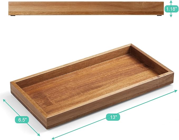 ALELION 13" Bathroom Vanity Tray - Image 5