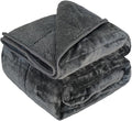 Throw Sherpa Weighted Blanket 15 lbs by CZZZ