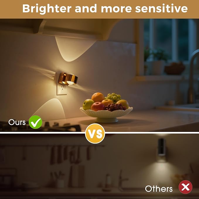 L LOHAS LED Night Light Projector, Night Lights Plug into Wall, Dusk to Dawn - Image 5