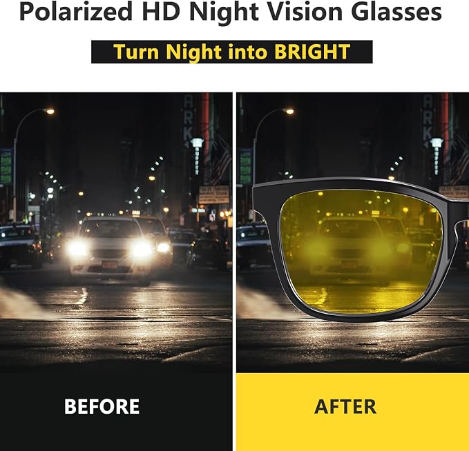 VISOONE Blue Light Blocking Glasses Square - Image 4