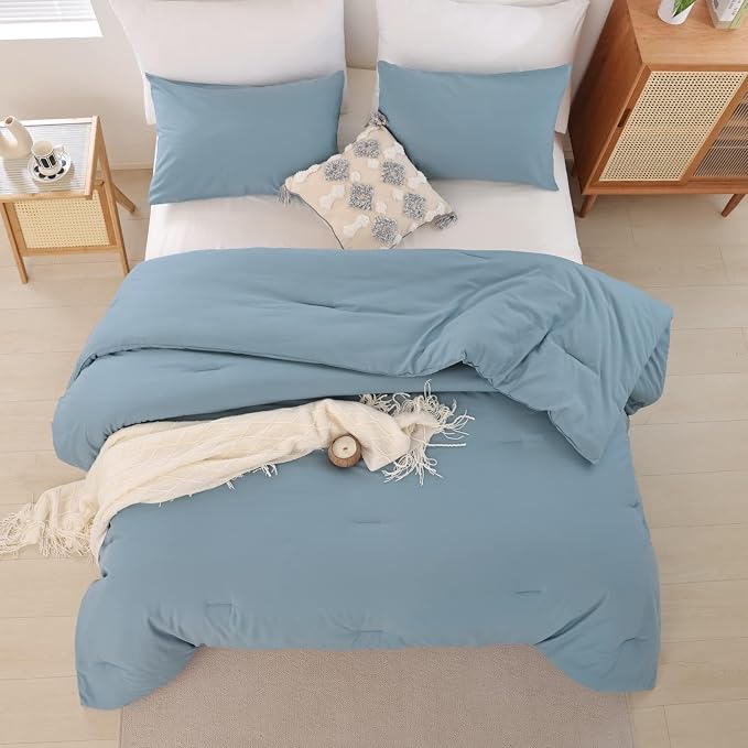 ROSGONIA Oversized King Comforter 120x120 - Image 7