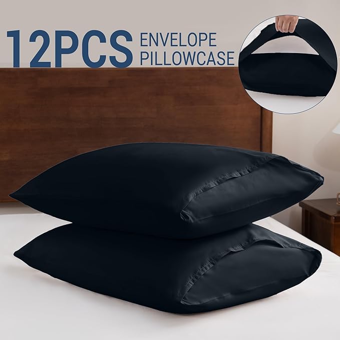 Pillowcases King 12 Pack, 20x36 Pillow Cases - Image 5