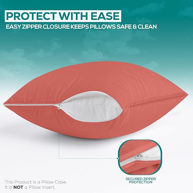 Utopia Bedding Premium 100% Waterproof Pillow Protectors - Image 4
