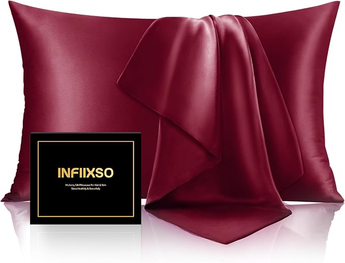 INFIIXSO Mulberry Silk Pillowcase by INFIIXSO