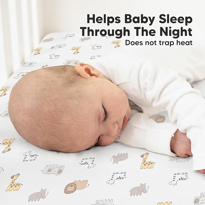 KeaBabies 2-Pack Organic Crib Sheets - Image 5