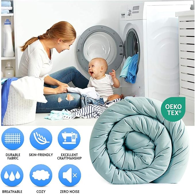 EASELAND California King Down Alternative Comforter - Image 2