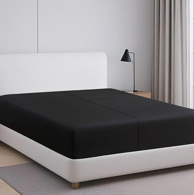 2-Pack 100% Egyptian Cotton Fitted Sheet TwinXL Size, 600 Thread Count Cotton - Image 2