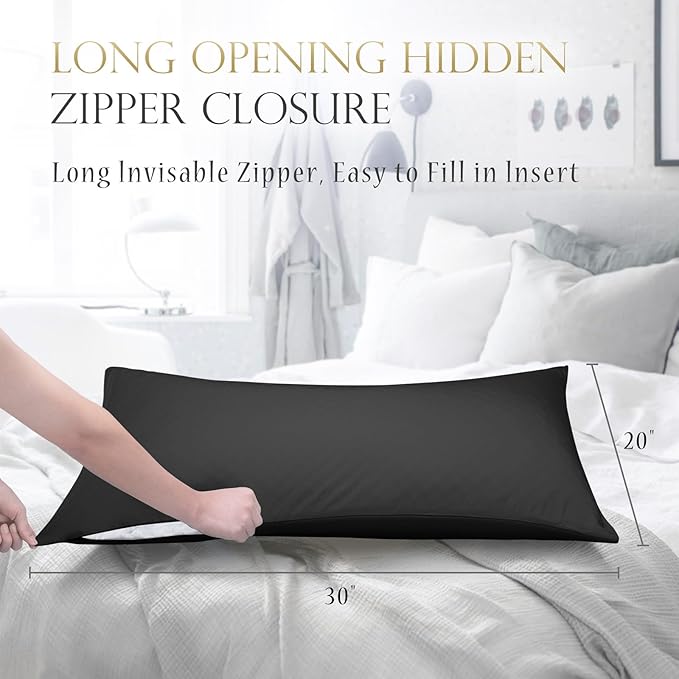 Cooling Crescent Pillow Cases Queen Size Set of 2 - Image 5