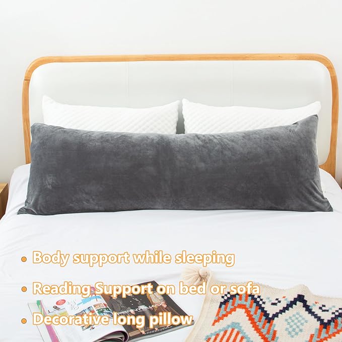 1 MIDDLE ONE Body Pillow, Memory Foam Body Pillows - Image 7