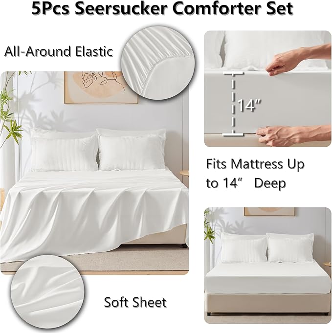 CozyLux Twin Comforter Set - Image 5