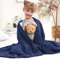 Weighted Blanket Kids 3lbs, Cooling Heavy Throw Blanket by BETU
