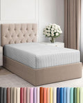 Twin XL Fitted Bed Sheet by CGKUnlimited