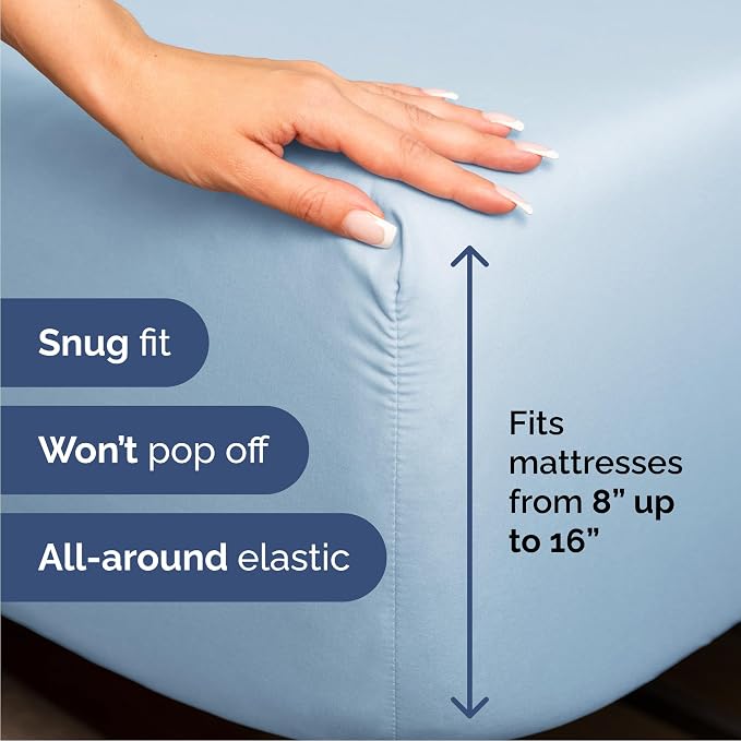 Cal King 6 Piece Sheet Set - Image 3