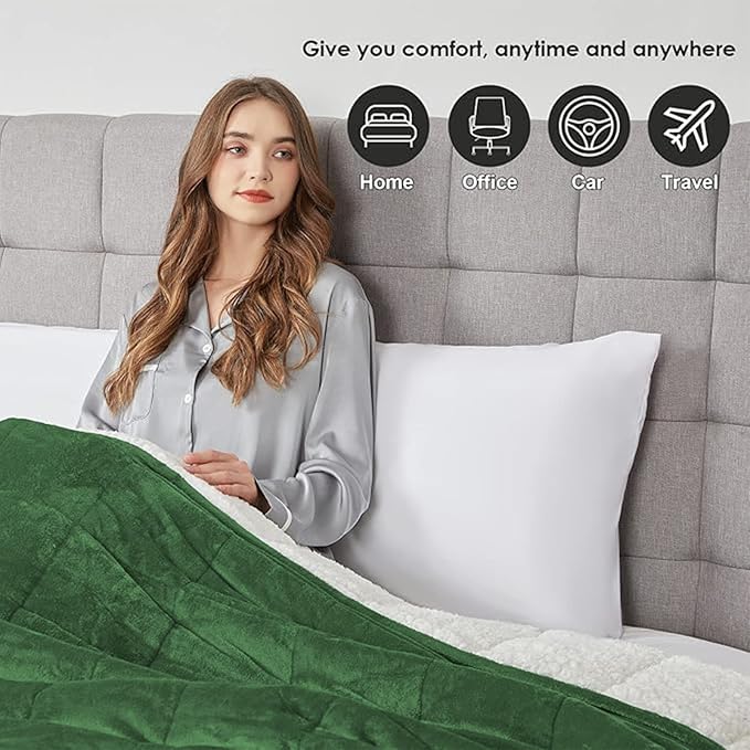yescool Weighted Blanket for Adults Heavy Blanket for Sleeping Perfect for - Image 4