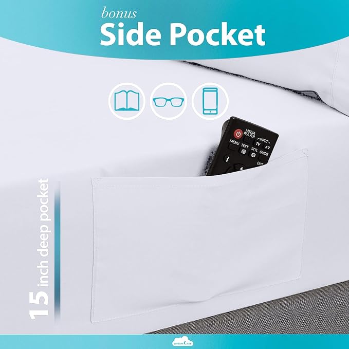 DREAMCARE Twin Fitted Sheet - Image 2