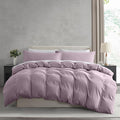 Nestl Dusty Purple Duvet Cover King Size by Nestl