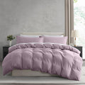 Nestl Dusty Purple California King Duvet Cover Sets by Nestl