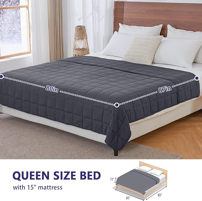yescool King Size Weighted Blanket - Image 2
