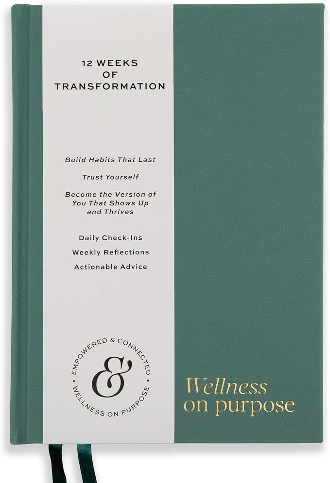 Paper & Progress Wellness Journal – 12-Week Fitness & Self Care Journal by Unknown