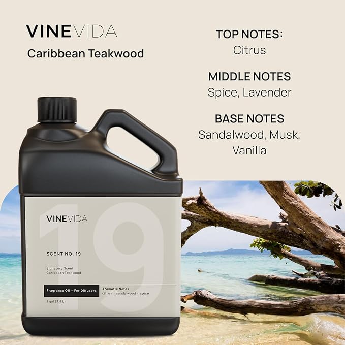 VINEVIDA Caribbean Teakwood Fragrance Oil - Image 4