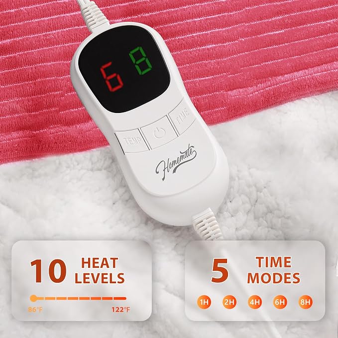 Homemate Heated Blanket Electric Throw - Image 3