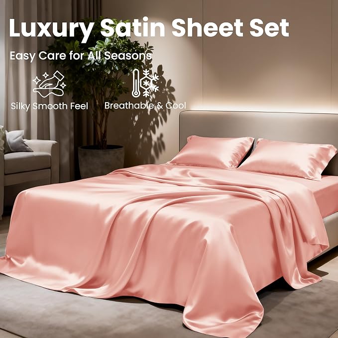 Love's cabin Satin King Sheet Sets - Image 8