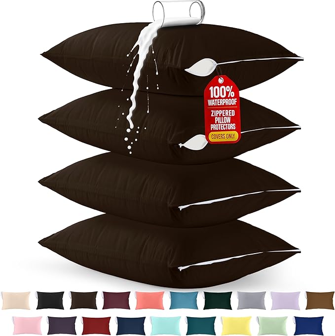 Utopia Bedding Premium 100% Waterproof Pillow Protectors by UTOPIABEDDING