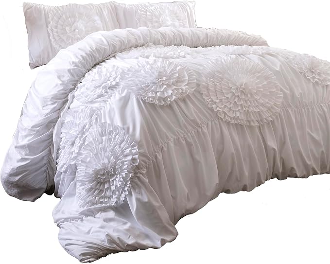 Lush Decor 3 Piece Serena Comforter Set - Image 8